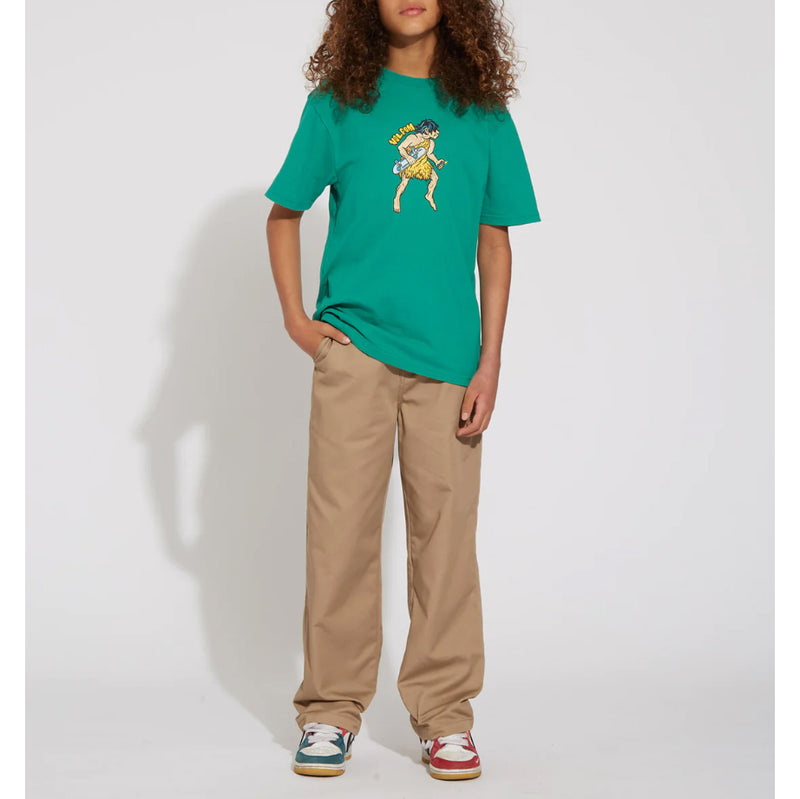 Bestel de Volcom Kids LOOSE TRUCK CHINO PANT Khaki veilig, gemakkelijk en snel bij Revert 95. Check onze website voor de gehele Volcom collectie, of kom gezellig langs bij onze winkel in Haarlem.	