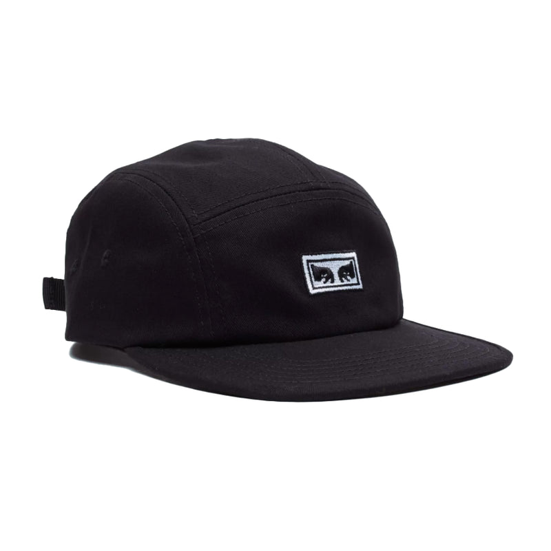 Bestel de Obey EYES 5 PANEL HAT BLACK veilig, gemakkelijk en snel bij Revert 95. Check onze website voor de gehele Obey collectie, of kom gezellig langs bij onze winkel in Haarlem.	