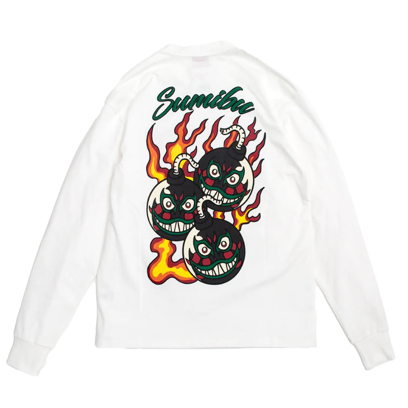 Bestel de Sumibu White Kabuki Bomb Longsleeve veilig, gemakkelijk en snel bij Revert 95. Check onze website voor de gehele Sumibu collectie, of kom gezellig langs bij onze winkel in Haarlem.