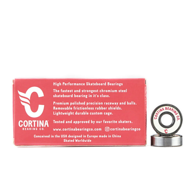 Bestel de Cortina Bearings Presto Bearings veilig, gemakkelijk en snel bij Revert 95. Check onze website voor de gehele Cortina Bearings collectie, of kom gezellig langs bij onze winkel in Haarlem.