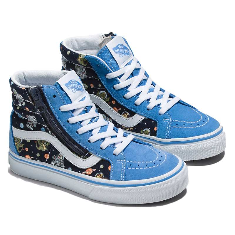 Bestel de Vans SK8-Hi Reissue Side Zip GLOW COSMIC ZOO BLACK/BLUE veilig, gemakkelijk en snel bij Revert 95. Check onze website voor de gehele Vans collectie, of kom gezellig langs bij onze winkel in Haarlem.	