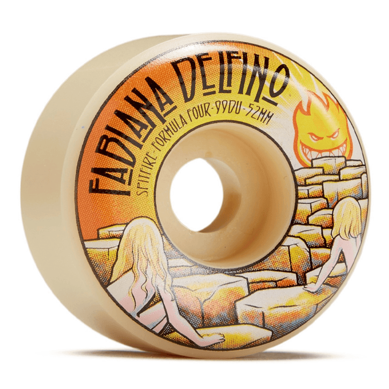 Spitfire Fabiana Delfino F4 skateboard wielen 99D 52mm