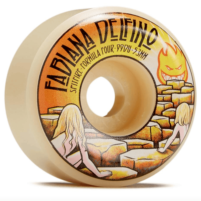 Spitfire Fabiana Delfino F4 skateboard wielen 99D 53mm