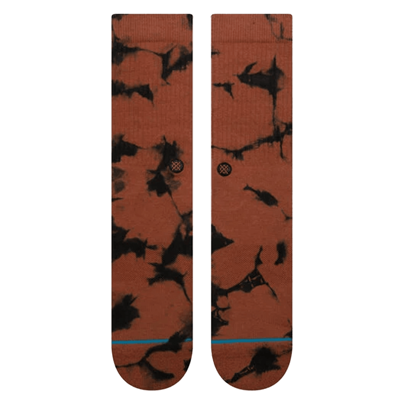 Stance DYED CREW  Sokken voorkant plat Revert95.com