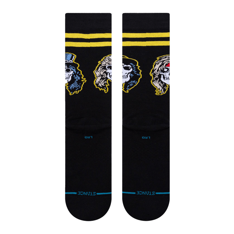 Stance GUNS N' ROSES APPETITE CREW sokken achterkant plat