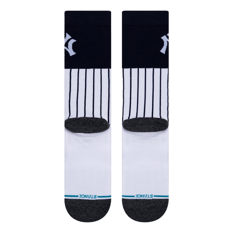 Stance New York Yankees NY COLOR CREW sokken achterkant plat