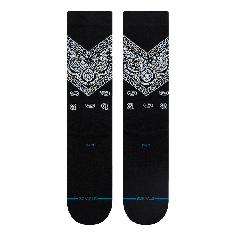 Stance sokken EL BARRIO CREW SOCK achterkant plat Revert95.com