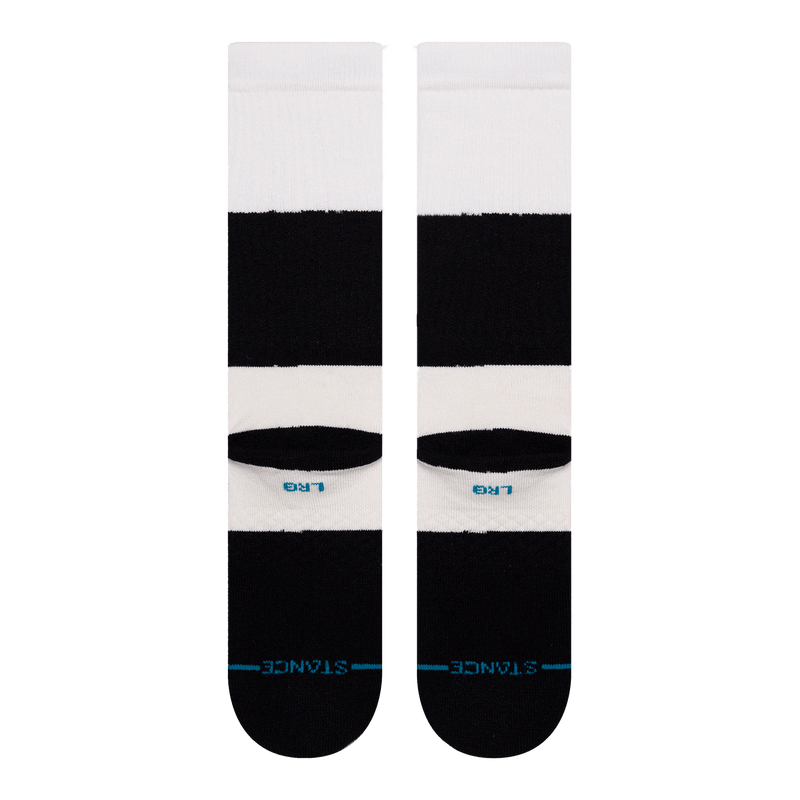 Stance sokken SPECTRUM 2 BBLEND CREW SOCK Revert95 achterkant plat