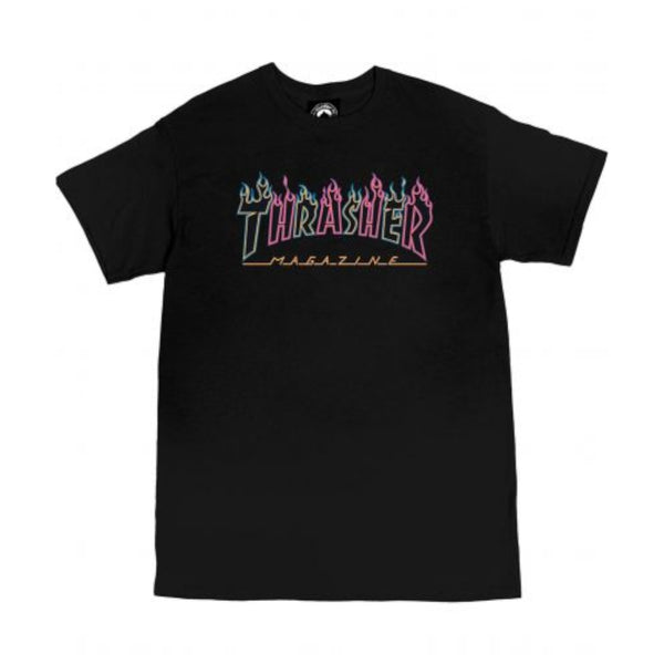 DOUBLE FLAME NEON T-shirt