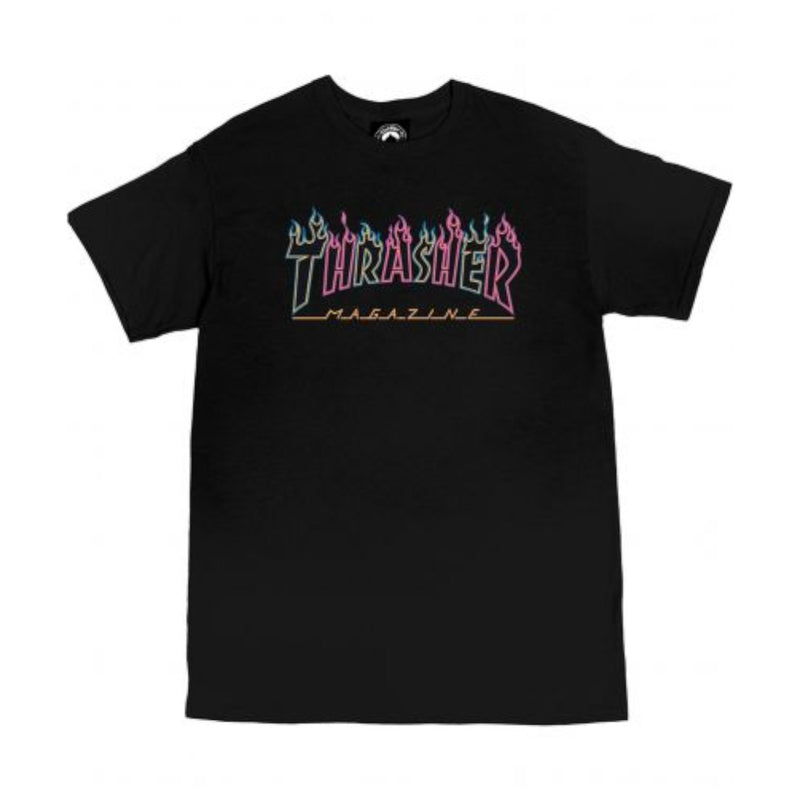 DOUBLE FLAME NEON T-shirt