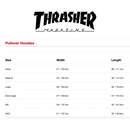 Thrasher FUTURE LOGO HOODIE royal blue matentabel Revert95.com