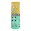 Toy Machine 80'S MONSTER CREW Geel turquoise sokken