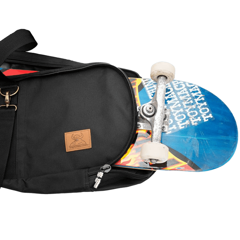 Toy Machine BLACK CANVAS DECK BAG binnenkant