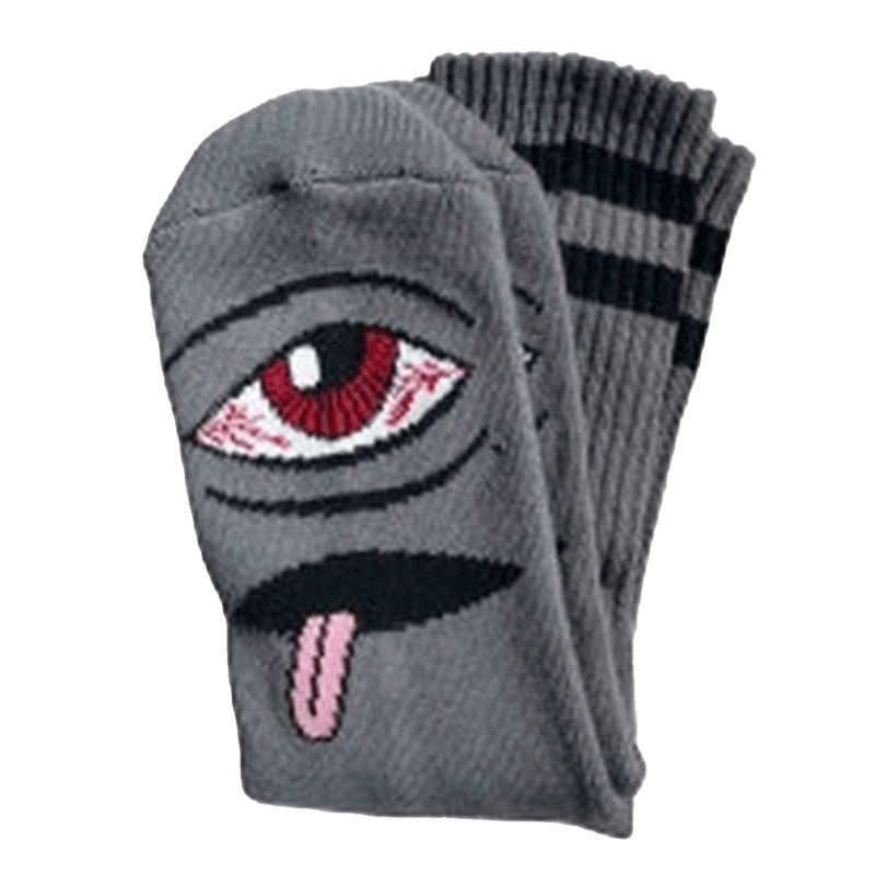 TOy Machine BLOODSHOT EYE sokken grijs