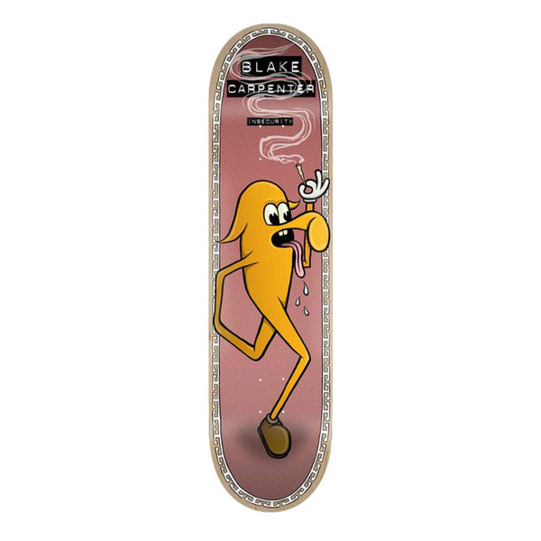 Toy Machine Blake Carpenter Insecurity achterkant 8.25” skateboard deck Revert95.com