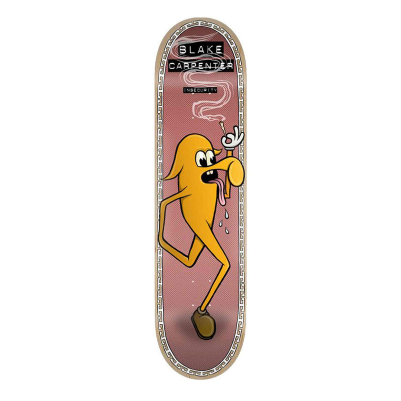 Toy Machine Blake Carpenter Insecurity achterkant 8.25” skateboard deck Revert95.com