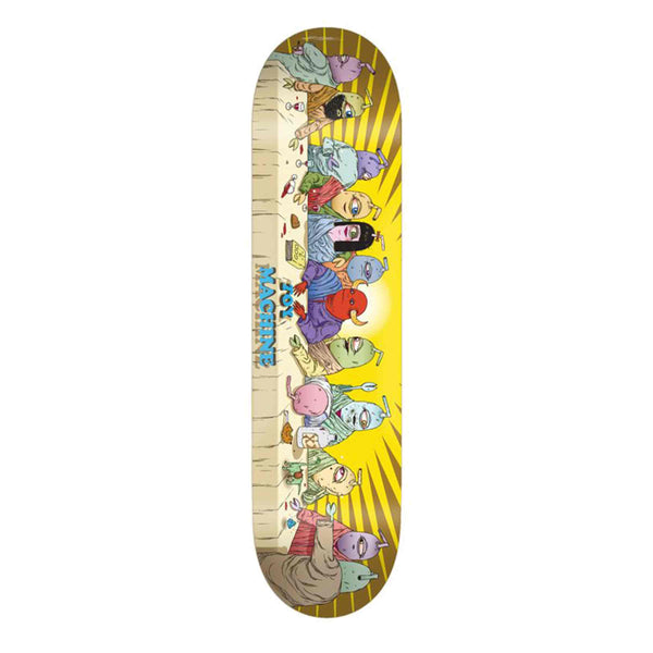 Toy Machine LAST SUPPER achterkant 8.0” skateboard deck Revert95.com