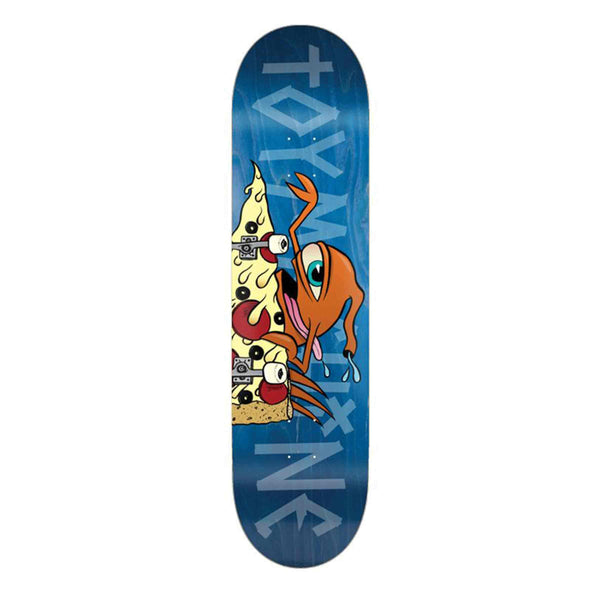 Toy Machine Pizza Shredder achterkant 7.75” skateboard deck Revert95.com