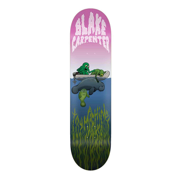 Toy Machine Carpenter Manatee 8.38” achterkant skateboard deck Revert95.com