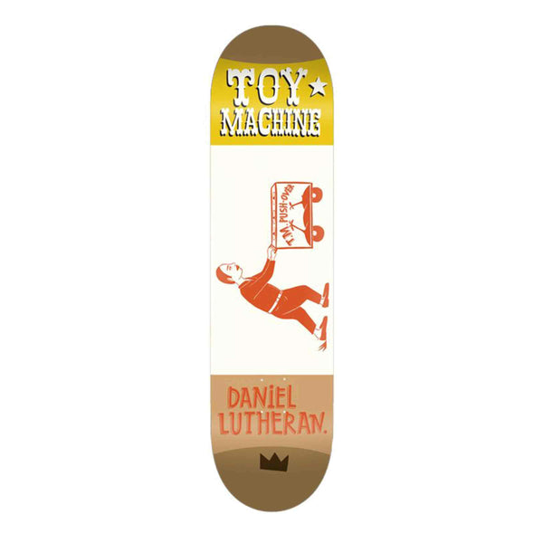 Toy Machine Daniel Lutheran Kilgallen 8.38” skateboard deck Revert95.com