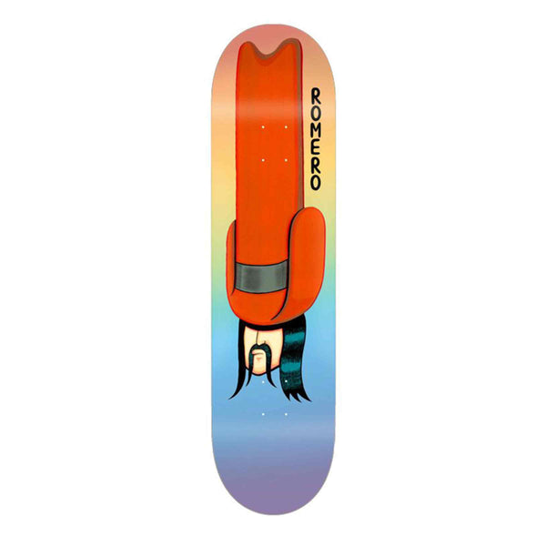 Toy Machine Leo Romero Tall Hat achterkant 8.0” skateboard deck Revert95.com