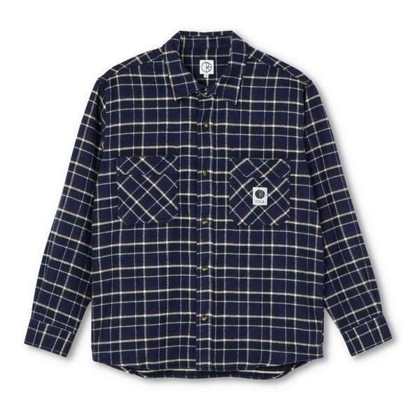 Bestel de Polar Flannel Shirt Rich Navy veilig, gemakkelijk en snel bij Revert 95. Check onze website voor de gehele Polar collectie.