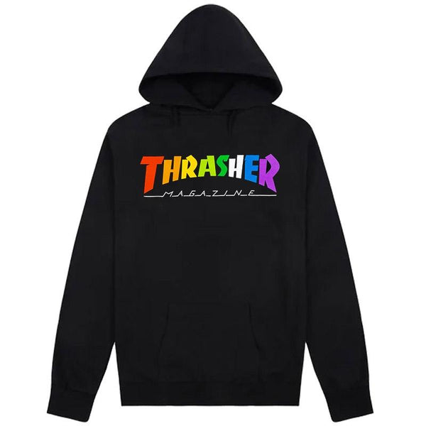 Rainbow Mag Hooded Sweat