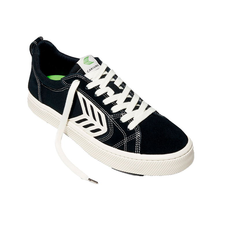 Cariuman CATIBA PRO BLACK CONTRAST IVORY skateschoenen zijkant vrijstaand