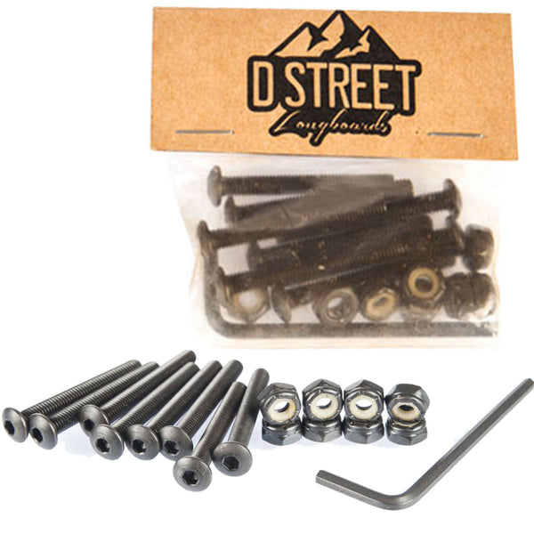 Bestel de D-Street Bolts Allen 1,25 inch Domehead veilig, gemakkelijk en snel bij Revert 95. Check onze website voor de gehele  D-Street collectie.	