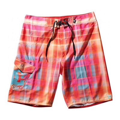 dc zwembroeken Bayside boardshort in red