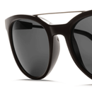 Electric Bengal Wire zwart gepolariseerd zonnebril zijkant close-up Revert95.com