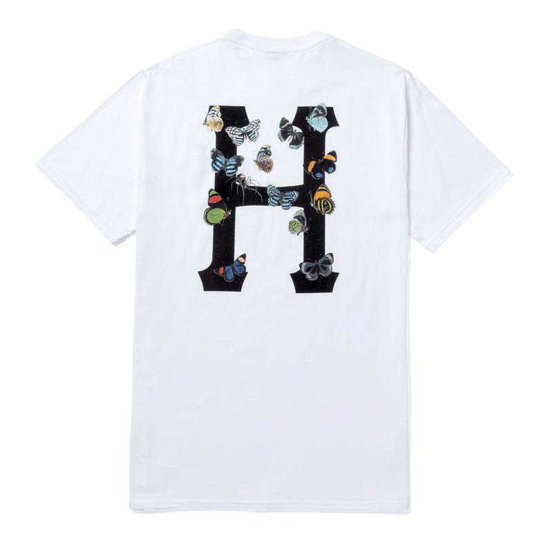 HUF PREY CLASSIC H T-SHIRT wit achterkant product