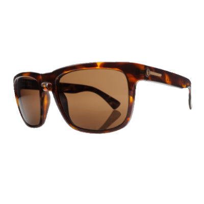 Electric Knoxville Polarized bruin gepolariseerd zonnebril zijkant Revert95.com