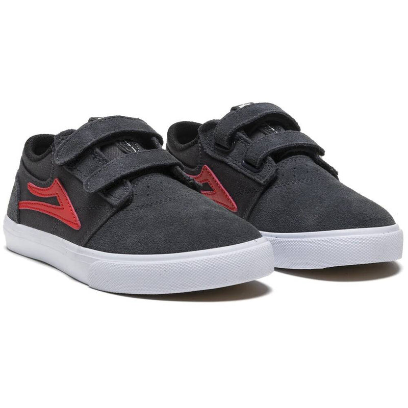 Bestel de Lakai Griffin Kids Charcoal/Flame Suede veilig, gemakkelijk en snel bij Revert 95. Check onze website voor de gehele Lakai collectie, of kom gezellig langs bij onze winkel in Haarlem.	