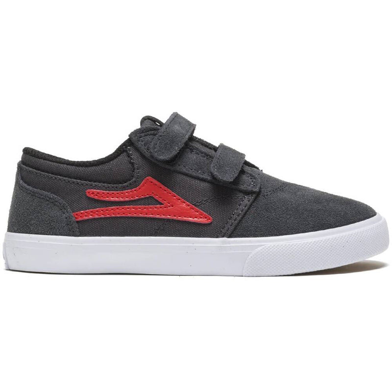 Bestel de Lakai Griffin Kids Charcoal/Flame Suede veilig, gemakkelijk en snel bij Revert 95. Check onze website voor de gehele Lakai collectie, of kom gezellig langs bij onze winkel in Haarlem.	