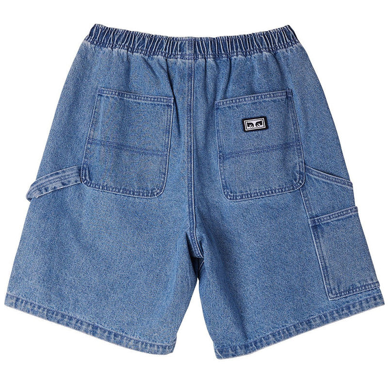 Bestel de Obey Easy denim carpenter short snel, veilig en gemakkelijk bij Revert 95. Check onze website voor de gehele Obey collectie.