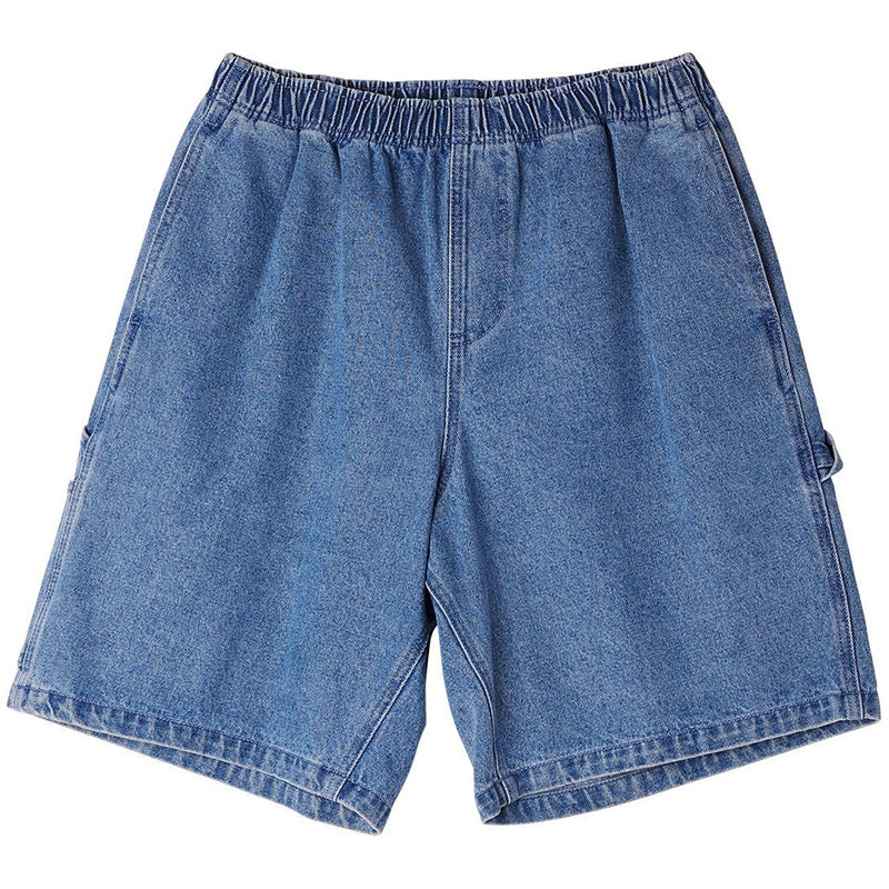 Bestel de Obey Easy denim carpenter short snel, veilig en gemakkelijk bij Revert 95. Check onze website voor de gehele Obey collectie.