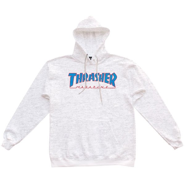 Outlined Hooded Sweat