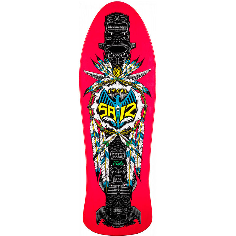 Steve Saiz Totem Skateboard Deck Shape 282