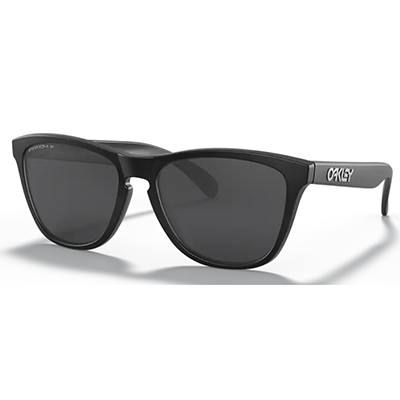  Oakley Frogskins Prizm Black gepolariseerd zonnebril zijkant Revert95.com