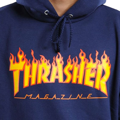 Flame Hooded Sweat