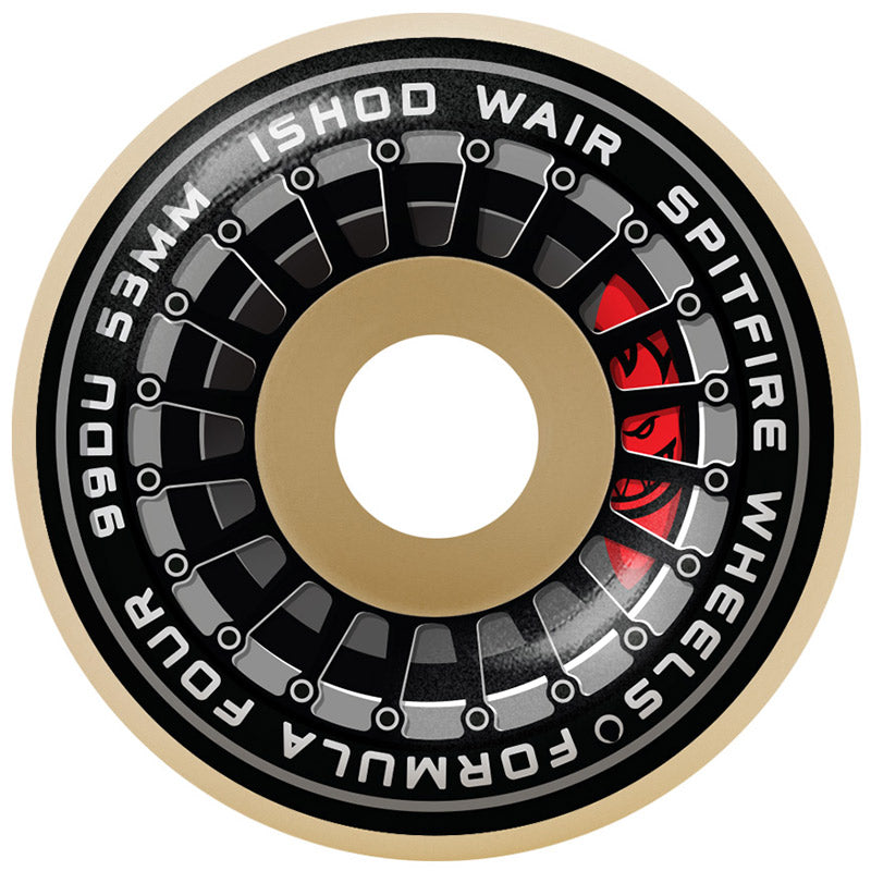 Bestel de Spitfire Spitfire Form Four Ishod Burnout II Classic Wheels 99D 53mm veilig, gemakkelijk en snel bij Revert 95. Check onze website voor de gehele Spitfire collectie.