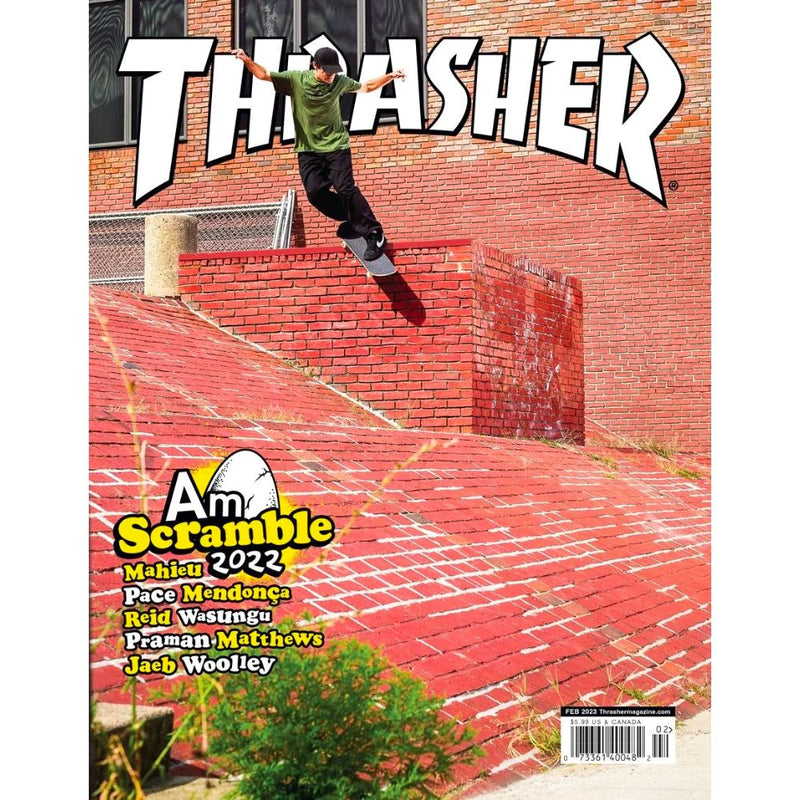Bestel de Thrasher Magazine Februari 2023 Issue 511 snel, gemakkelijk en veilig bij Revert 95. Check onze website voor de gehele Thrasher collectie.