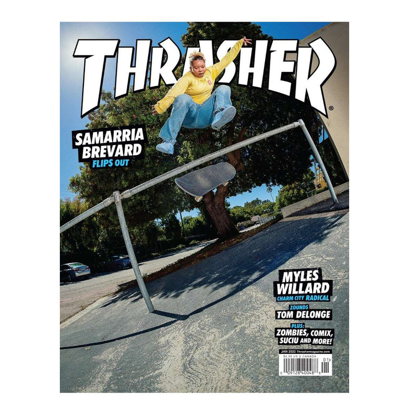 Bestel de Thrasher Magazine January 2022 veilig, gemakkelijk en snel bij Revert 95. Check onze website voor de gehele Thrasher collectie.