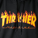 Thrasher Flame Hooded Sweat Black