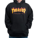 Thrasher Flame Hooded Sweat Black
