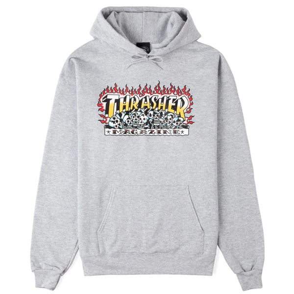 Krak Skulls Hooded Sweat