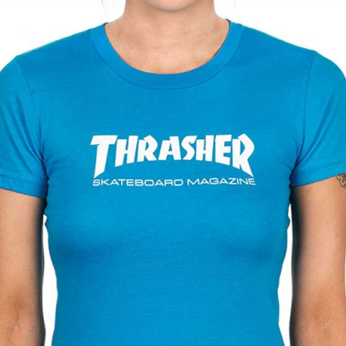 Womens Skate Mag Logo Tee