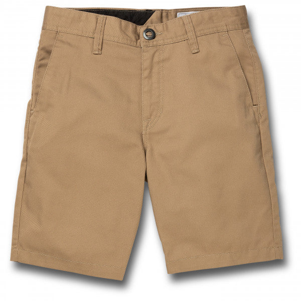 Bestel de Volcom FRICKIN CHINO SHORT KIDS snel, veilig en gemakkelijk bij Revert 95. Check onze website voor de gehele Volcom collectie.