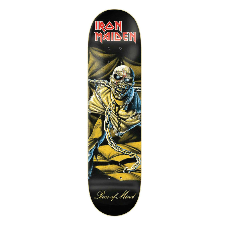 Zero Skateboards IRON MAIDEN - PIECE OF MIND achterkant skateboard deck Revert95.com